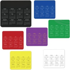 Large 2026 Rectangle Shape Calendar Mouse Pad