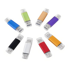 Metal 2 In 1 OTG USB Flash Drive (32GB)