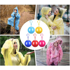 Portable Disposable Raincoat Ball
