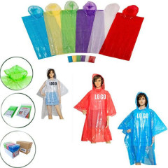 PE Rain Poncho