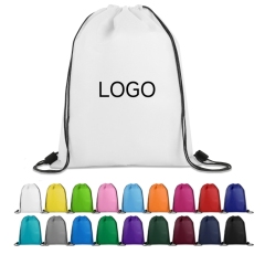Non-Woven Drawstring Cinch Backpack (14" W x 18" H）