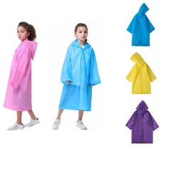 Reusable Children EVA Raincoat