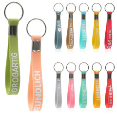 Silicone Wristband Keychain