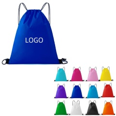 210D Drawstring Cinch Backpack (14" W x 16" H）