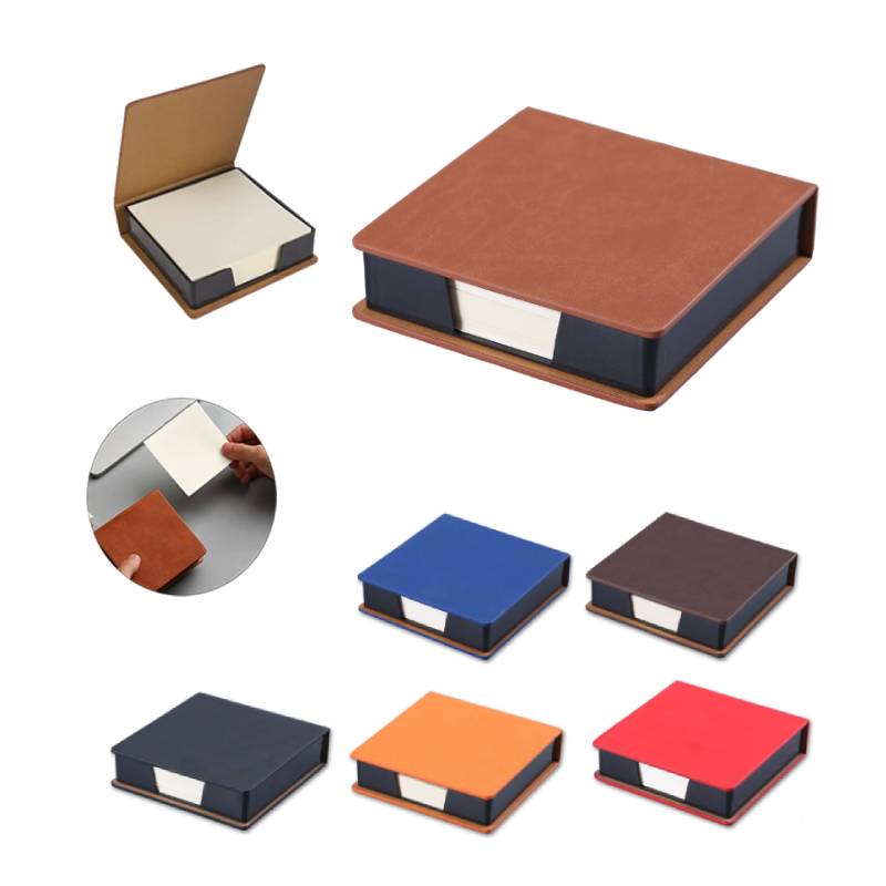 PU Sticky Note Box,Notepads & Flags