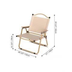 Foldable Kermit-Style Camping Chair – Small