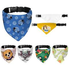 Adjustable Collar Slide-On Pet Bandana – L (30-50cm)