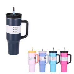 40 oz Vacuum Tumbler W/ Handle