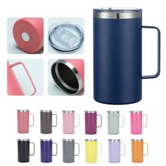 20 oz Stainless Steel Tower Mug