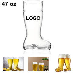 47 oz Boot-Shaped Beer Glasses