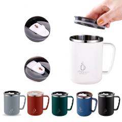 16 oz Insulated Travel Mug W/ Lid