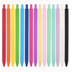 Frosted Click Action Ballpoint Pen