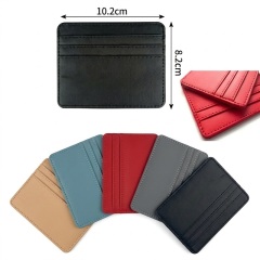 Slim PU Card Holder Wallet