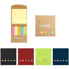Sticky Notes And Flags In Pocket Case