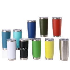 20oz Double Wall Vacuum Car Tumbler