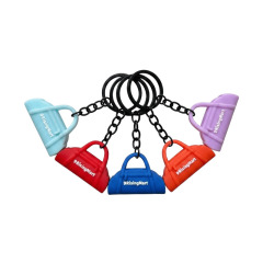 Mini Yoga Mat Keychain Holder