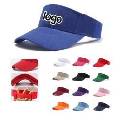 Adjustable Visor Cap (Polyester-Cotton)