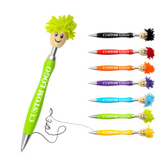 Mop Head Click Action Ballpoint Pen