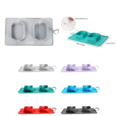 Silicone Folding Pet Dual Bowls