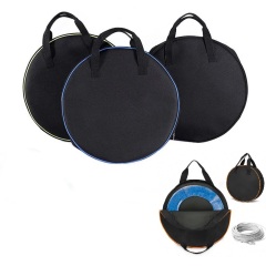 Round Oxford Fabric Zipper Storage Bag(Small)