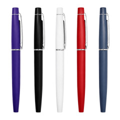 Matte Metal Retractable Ballpoint Pen