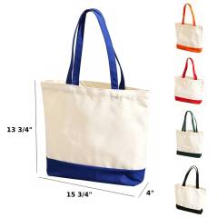 12 oz Cotton Canvas Tote Bag