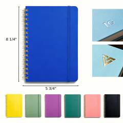 A5 Spiral Notebooks W/ Elastic String Closure