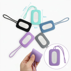 Durable Silicone Luggage ID Tag