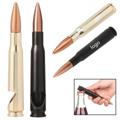 Metal Bullet Shaped Bottle Opener
