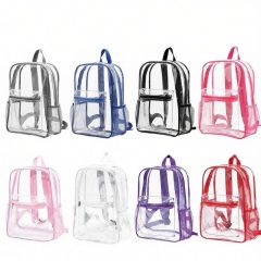 Multi-Function PVC Clear Transparent Backpack