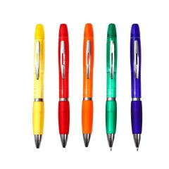 Translucent Rainbow Dual Purpose Logo Imprint Pen