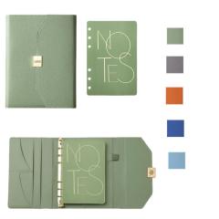 A5 Three-Fold PU Notebook