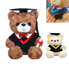 9 3/4" Graduation Bear Plush