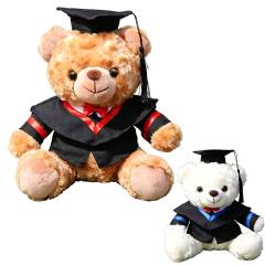 9 3/4" Graduation Plush Teddy Bear