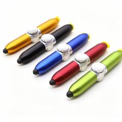 Fidget LED Light Spinner Stylus Pen