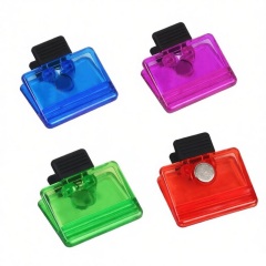Rectangular Magnetic Memo Clip