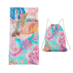 2-in-1 Beach Towel Bag(Large)
