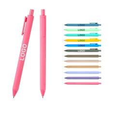 Click-Action Gel Pen W/ Matching Ink Color
