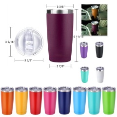 20 oz Double Wall Stainless Steel Insulated Tumbler