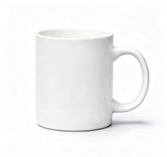 11 oz Matte White Ceramic Mug