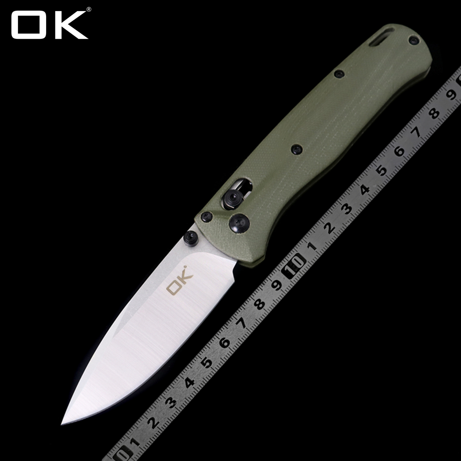 OK-535 AXIS G10 Handle VG-10 Blade Outdoor Camping Hunting Pocket
