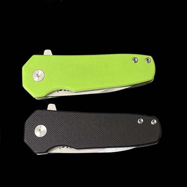 OK MINI-02 G10 Handle 440C Blade Outdoor Camping Hunting Pocket Folding Knife