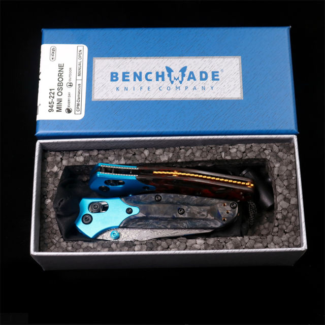 BENCHMADE BM945-221 Gold Class Mini Osborne Folding Knife