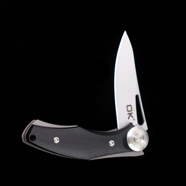 OK-E2 Mini G10 Handle D2 Blade Bearing Folding Knife Outdoor Camping Hunting Pocket Tactical Self Defense EDC Tool Knife