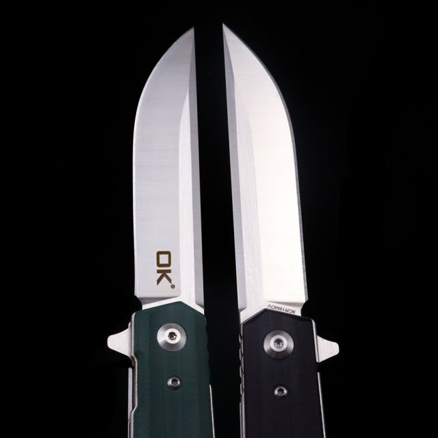 OK D3 Bearing 9CR18MOV Blade Folding Knife Outdoor Camping Hunting Pocket Tactical Self Defense EDC Tool Knife