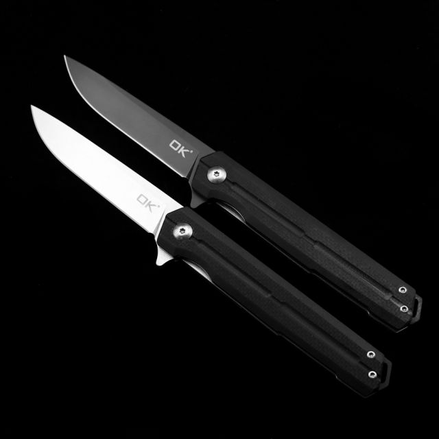 OK H3 Bearing D2 Blade Folding Knife Outdoor Camping Hunting Pocket Tactical Self Defense EDC Tool Knife