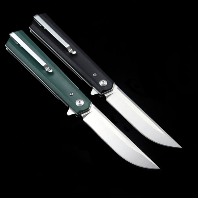 OK D3 Bearing 9CR18MOV Blade Folding Knife Outdoor Camping Hunting Pocket Tactical Self Defense EDC Tool Knife