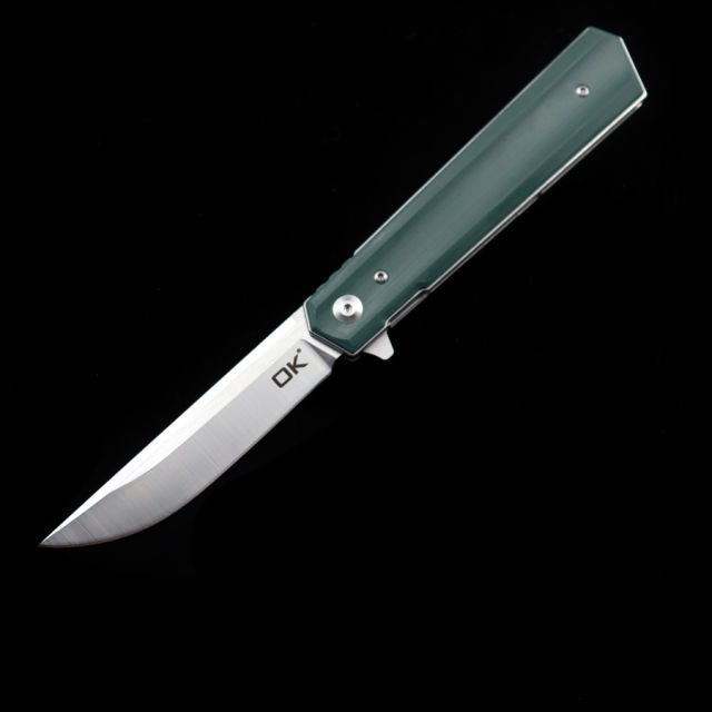 OK D3 Bearing 9CR18MOV Blade Folding Knife Outdoor Camping Hunting Pocket Tactical Self Defense EDC Tool Knife