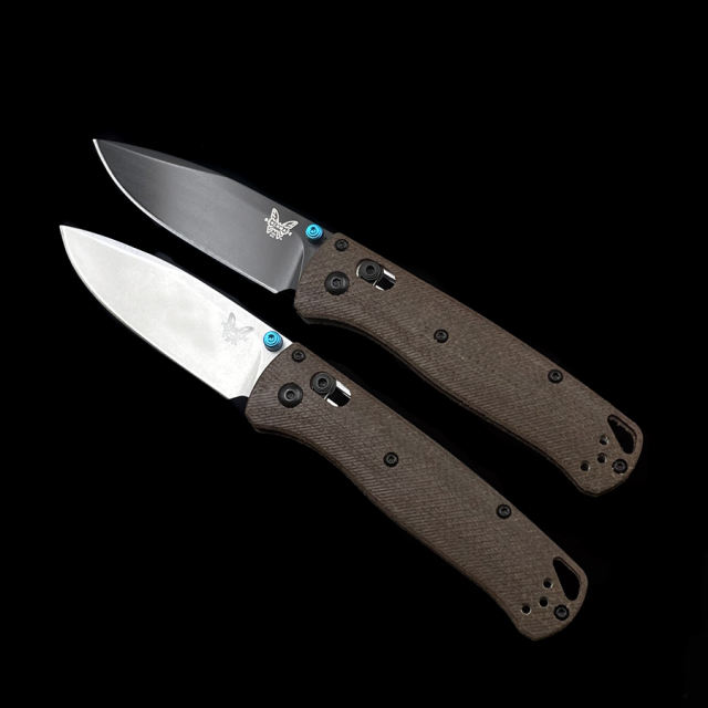 BENCHMADE BM 535 Micarta Handle AXIS Folding Knife