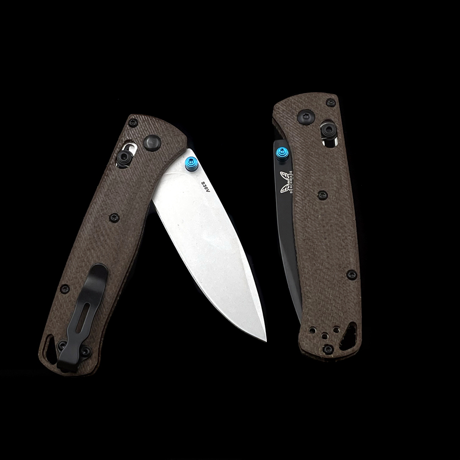 BENCHMADE BM 535 Micarta Handle AXIS Folding Knife